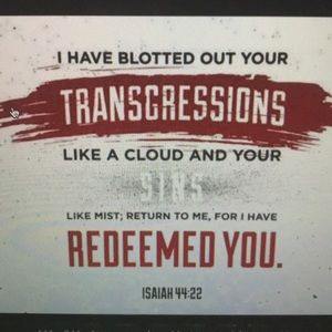 He will remember no more